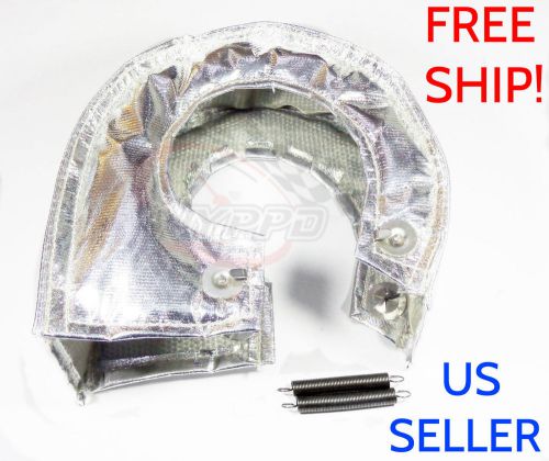 Nyppd t3 silver heat shield turbo blanket gt 35 37 40 42 45 46 47 t88 t67 t76