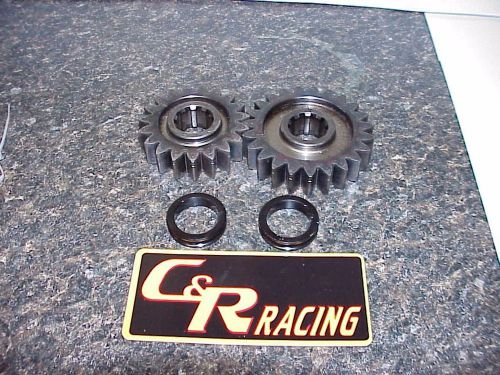 New c&amp;r #9  liteweight quick change 10 spline gears 4.97-5.89  sprint car u4