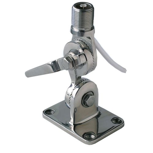 Pacific aerials p6158 longreach pro stainless steel am/fm fold down mount