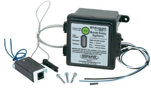 Hopkins towing solutions hopkins 20119 engager sm break-away system with battery