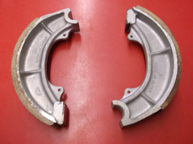 Vintage suzuki front brake shoes 150-s32-2/gt185/ts250 54410-08100 shoe set 2 pc