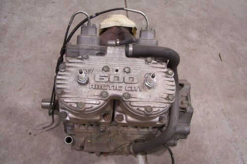 Arctic cat snowmobile 2005 firecat 600 efi short block engine 0662-406