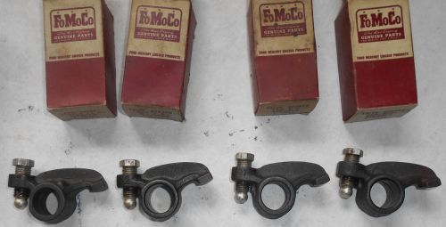 Lot of 4 ford n.o.s. fomoco bq6-6564-b bq6-6576-b valve rocker arms left right