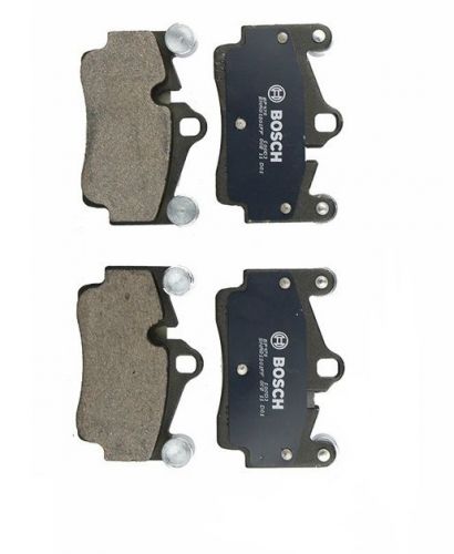 Porsche cayenne 2003-2010 rear brake pad set bosch quietcast 355018711