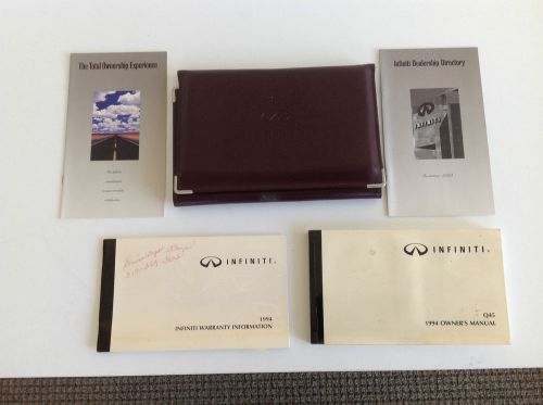 1994 infiniti q45 owner&#039;s manual