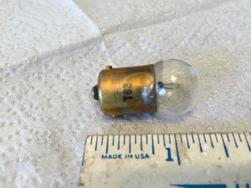 Ford; chrysler; gm; studebaker; old car light bulb,   pn 63.   item:  0008