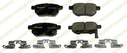 Monroe dx1354 brake pad or shoe, rear-monroe dynamics brake pad