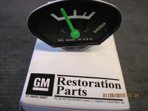 Gm restoration truck oil pressure guage ac delco #6462719