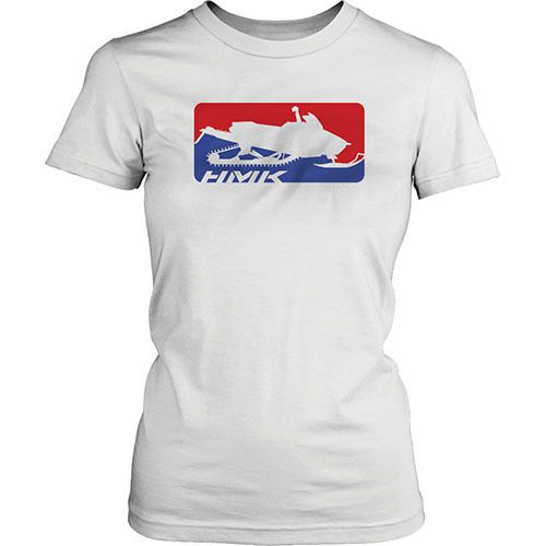 Hmk official ladies short sleeve t-shirt white