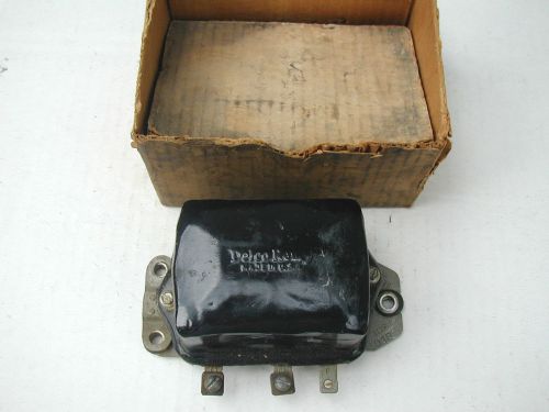 Original 41-52 47 buick chevy gm 6v rebuilt delco voltage regulator 1118301 b 7d