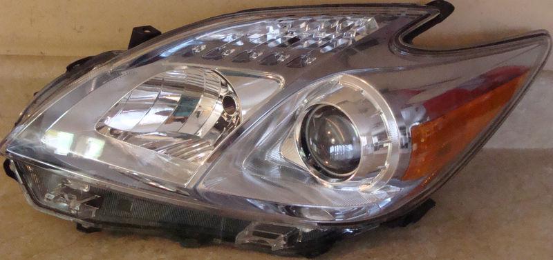 2010 11 12 toyota prius driver side headlight lh factory oem  