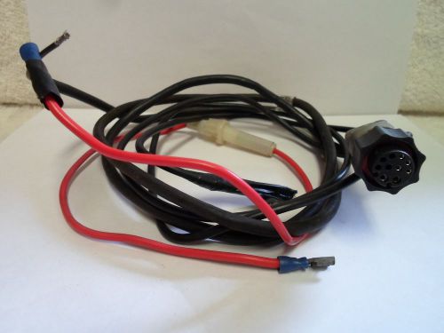 Lowrance graph cable  *comm rs-232* on the cable