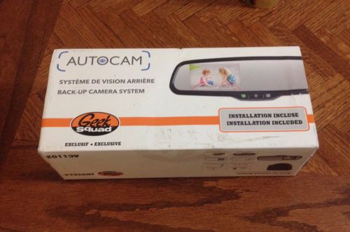 Autocam reverse collision system (ac1102) backup camera