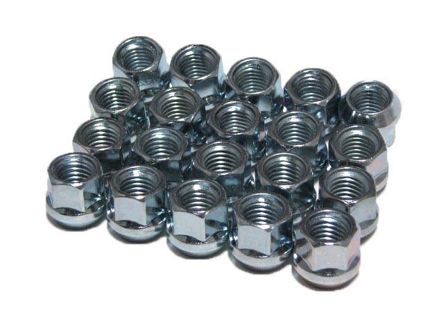 Lug nuts bulge acorn open end nut 1/2 thread 20 new