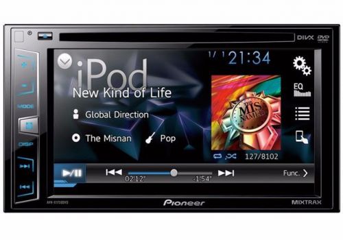 New pioneer avh-x1750dvd 6.2&#034; double din dvd cd usb av receiver mixtrax avhx1750