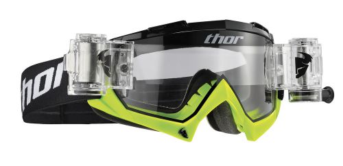 Thor bomber 2016 mx/offroad goggles flo green/black os