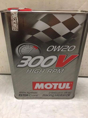 Motul 300v high rpm 0w20 motor oil (set of 3)