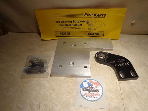 Racing go kart yamaha kt100 3rd bearing support flat motor mount