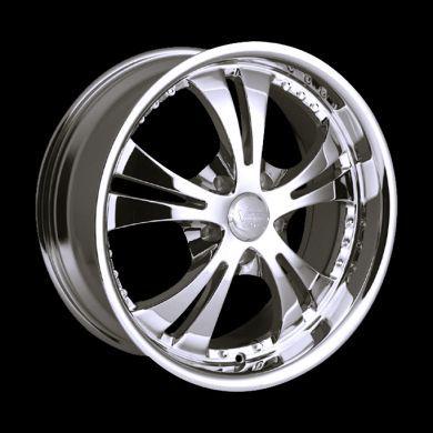 18" vision shockwave chrome grand am camry cavalier neon sebring xd wheels rims 