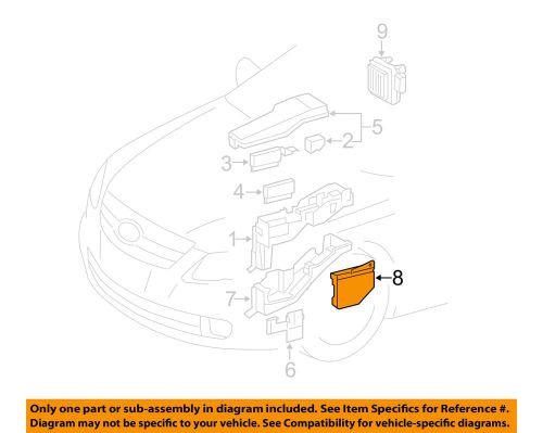 Toyota oem 05-10 avalon electrical-junction block 8272007060