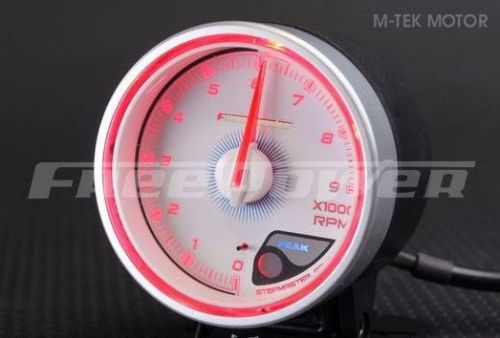 Tachometer gauge/meter rpm 60 mm freepower angel eye(white face)