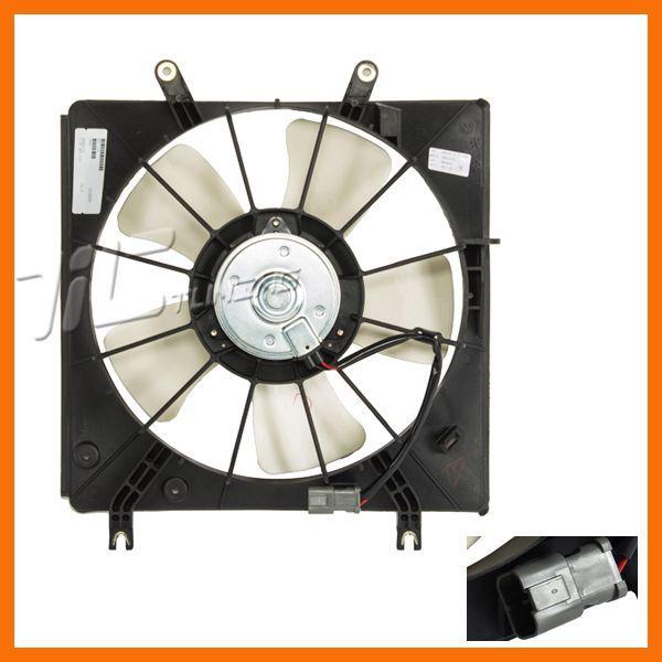 Accord ex v6 denso style radiator fan assembly blade motor shroud 03-07