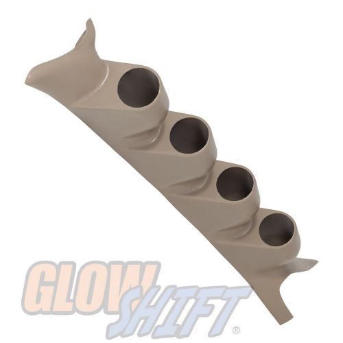 Tan quad 99-07 ford super duty power stroke f-250 f-350 triple gauge pillar pod