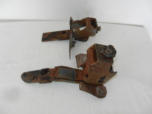 1958 cadillac oem original driver door hinges, complete