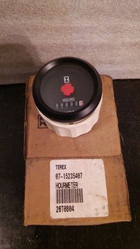 Terex hour meter gauge in the box