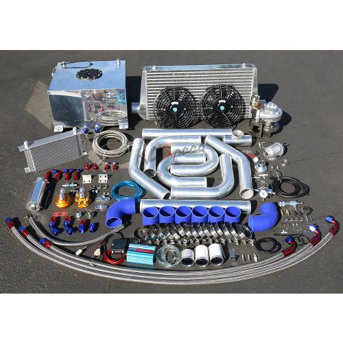 Td04 t25/t28 .86 a/r full stage iii 250+hps boost wastegated turbo charger kit