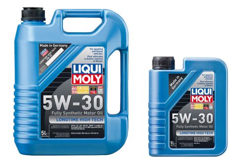 Liqui moly longtime high tech 5w30 (6 liters) 2038 2039 engine oil vw bmw mb