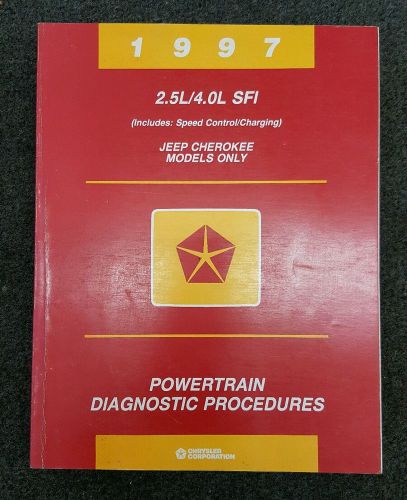 1997 jeep cherokee 2.5l/4.0l sfi engines oem diagnostic procedures manual