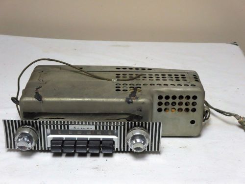 1956 oldsmobile deluxe radio. model 983334 gm 12v delco all knobs + face plate