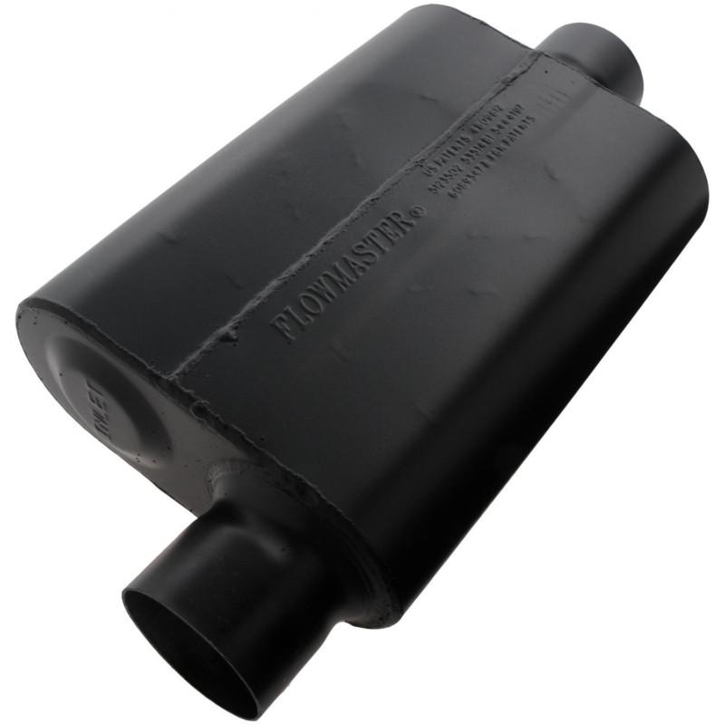 Flowmaster super 44 muffler - 3.00 offset in / 3.00 center out - aggressive