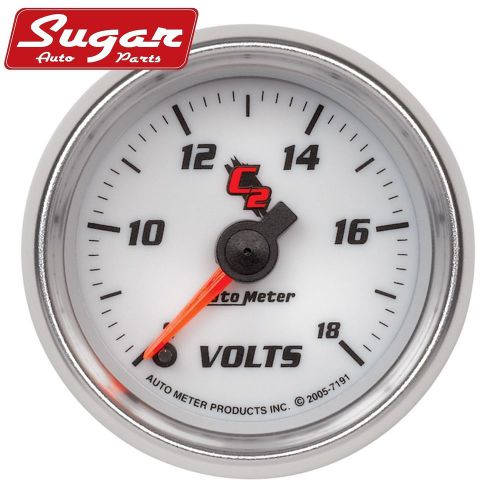 Auto meter 7191 c2; electric voltmeter