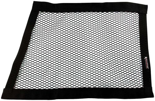 Racecar mesh window net 22&#034;x27&#034;x18&#034; black border style non - sfi rate durable