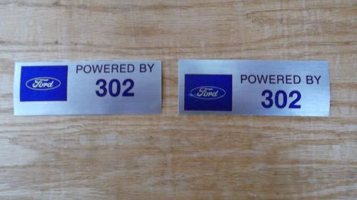 Ford 302 valve cover decals