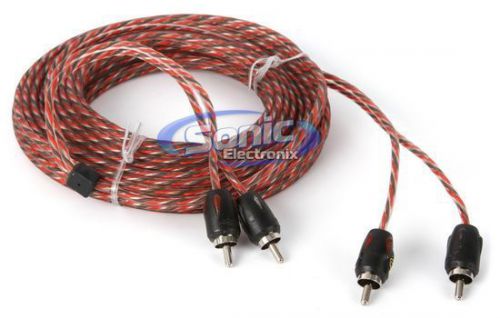 Stinger si4220 20 ft. of 2-channel 4000 series rca audio interconnect cable