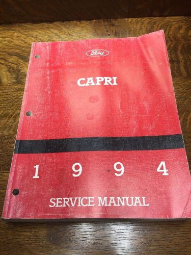 1994 mercury capri service manual used  factory ford