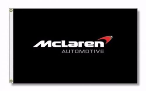 Mclaren flag banner mc laren formula 1 4x2 ft new!