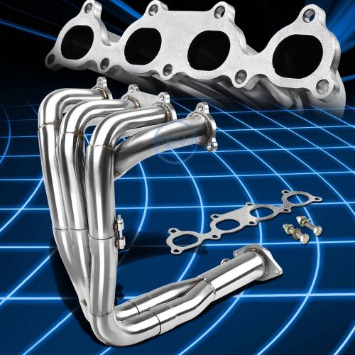 Fit honda prelude 92-96 bb1 h22 i4 stainless steel tri-y header manifold exhaust