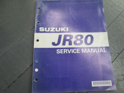 Suzuki jr80 jr 80 repair service manual  original  oem