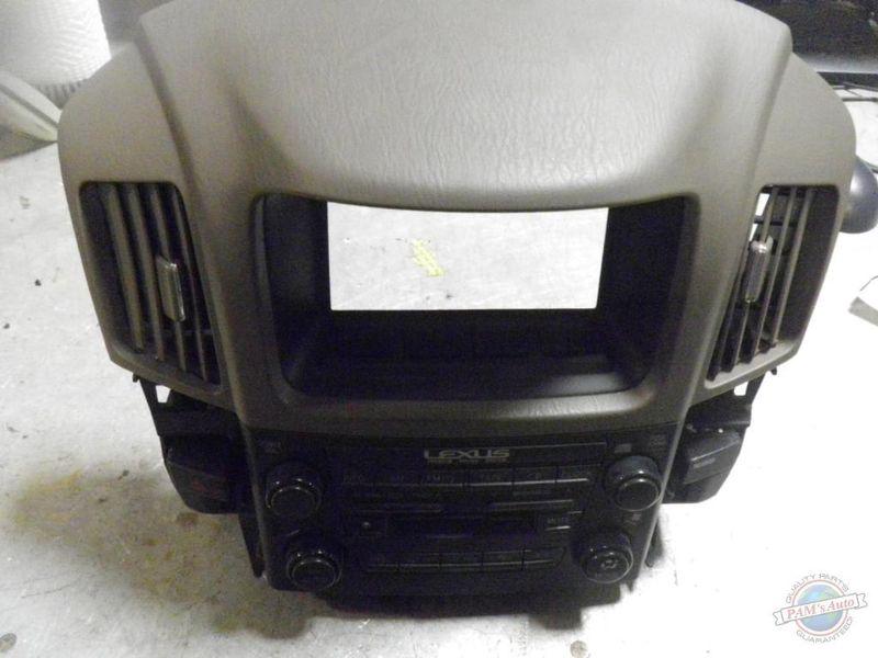 Radio lexus rx300 889180 99 00 01 02 03 am-fm-cass w-temp cntrls tested gd