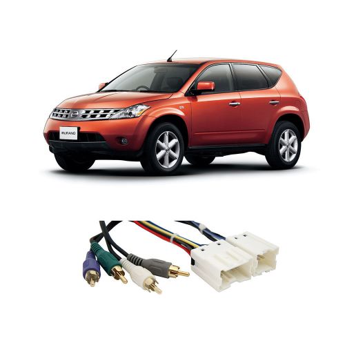 Fits nissan murano 03-07 (premium sound) factory to aftermarket radio harness