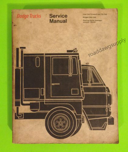 1970 dodge truck service shop repair manual c ct cn l 500 600 700 800 900 1000