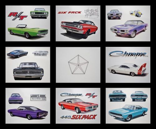 Super bee coronet charger: 1966 1967 1968 1969 1970 1971 426 hemi - dodge prints