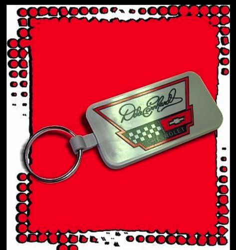 Corvette c4 lt1 dale earnhardt chevrolet dealership key chain w/corvette c4 logo