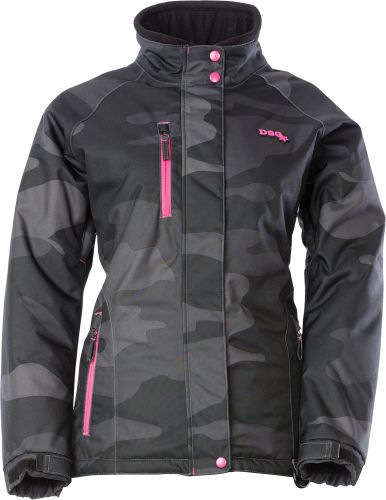 Divas 97057 divas craze jacket black camo/pink md