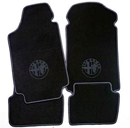 Black grey vel. mat set for alfa alfetta gtv 2000 gtv6