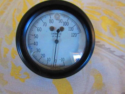 Vintage cenimeter water gauge